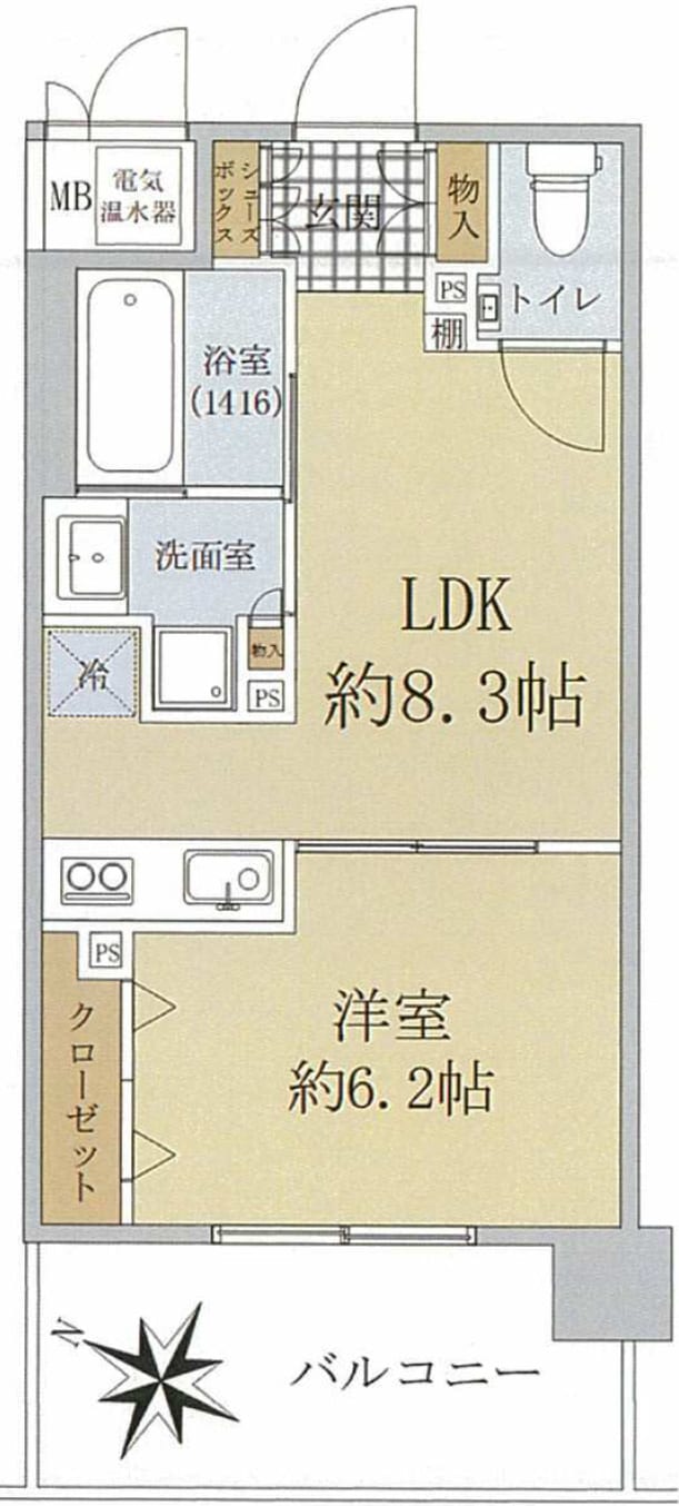 ディナスティマチュレ吹田千里丘 間取り図