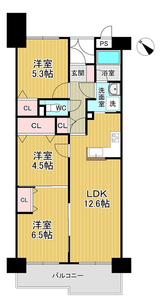藤和千里ハイタウン 間取り図